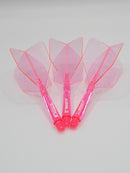 3T. CUESOUL T19 ROST 1-Piece, Block Shaft / Gray Flight, Big Wing Shape, Size M & L