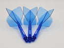 3T. CUESOUL T19 ROST 1-Piece, Block Shaft / Gray Flight, Big Wing Shape, Size M & L