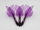 3T. CUESOUL T19 ROST 1-Piece, Block Shaft / Gray Flight, Big Wing Shape, Size M & L