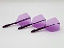 3T. CUESOUL T19 ROST 1-Piece, Block Shaft / Gray Flight, Big Wing Shape, Size M & L