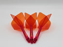 3T. CUESOUL T19 ROST 1-Piece, Block Shaft / Gray Flight, Big Wing Shape, Size M & L