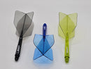 3T. CUESOUL T19 ROST 1-Piece, Block Shaft / Gray Flight, Big Wing Shape, Size M & L