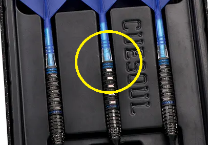 1. CUESOUL Engine Darts V3 18g/20g Soft Tip Dart - Oil Paint Finish with ROST T19 CARBON Flight