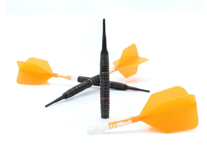 1. CUESOUL Engine Darts V6 18g/20g Soft Tip Dart - Oil Paint Finish with ROST T19 CARBON Flight