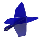 3T. CUESOUL T19 ROST 1-Piece, Block Shaft / Gray Flight, Big Wing Shape, Size M & L