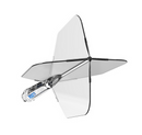 3T. CUESOUL T19 ROST 1-Piece, Block Shaft / Gray Flight, Big Wing Shape, Size M & L