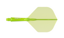 3T. CUESOUL T19 ROST 1-Piece, Block Shaft / Gray Flight, Big Wing Shape, Size M & L