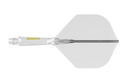 3T. CUESOUL T19 ROST 1-Piece, Block Shaft / Gray Flight, Big Wing Shape, Size M & L