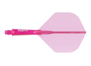 3T. CUESOUL T19 ROST 1-Piece, Block Shaft / Gray Flight, Big Wing Shape, Size M & L