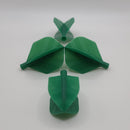 2. CUESOUL TERO+ AK4P Premium Dart Flight, solid color, textured stripe, standard shape (4 flights)