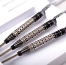 9. CUESOUL Aurora 21/23/25g Tungsten Steel Tip Dart Set with Black Titanium Nitride Coating