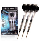 9. CUESOUL Aurora 21/23/25g Tungsten Steel Tip Dart Set with Black Titanium Nitride Coating