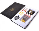 9. CUESOUL Black Scorpion 18g Tungsten Soft Tip Dart Set with Gold Titanium Coated Finish