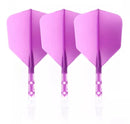 3T. CUESOUL T19 ROST 1-Piece, Ice Shaft / Purple Flight, Big Wing Shape