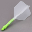 3T. CUESOUL T19 ROST 1-Piece, Green Shaft/Ice Flight, Size M & L