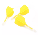 3T. CUESOUL T19 ROST 1-Piece, Ice Shaft / Yellow Flight, Big Wing Shape