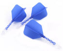 3T. CUESOUL T19 ROST 1-Piece, Ice Shaft / Blue Flight, Big Wing Shape