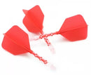 3T. CUESOUL T19 ROST 1-Piece, Ice Shaft / Red Flight, Big Wing Shape