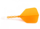 3T. CUESOUL T19 ROST 1-Piece, Ice Shaft / Orange Flight, Big Wing Shape