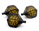 2. CUESOUL TERO AK4 dart flight, standard shape, various designs