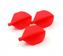 2. CUESOUL TERO AK4 dart flight, solid color, shield shape