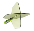3T. CUESOUL T19 ROST 1-Piece, Block Shaft / Gray Flight, Big Wing Shape, Size M &amp; L