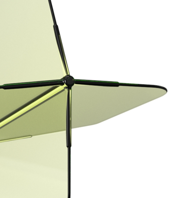 3T. CUESOUL T19 ROST 1-Piece, Block Shaft / Gray Flight, Big Wing Shape, Size M &amp; L