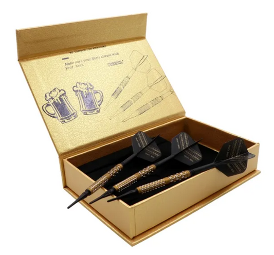 1. CUESOUL 오일 페인트 다트 - 생맥주, 21g 소프트 팁 90% 텅스텐 다트 배럴 세트