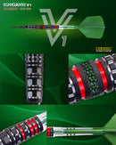 1. CUESOUL Engine Darts V1 19g/21g Soft Tip Dart - Oil Paint Finish with ROST T19 CARBON Flight