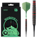 1. CUESOUL Engine Darts V1 19g/21g Soft Tip Dart - Oil Paint Finish with ROST T19 CARBON Flight