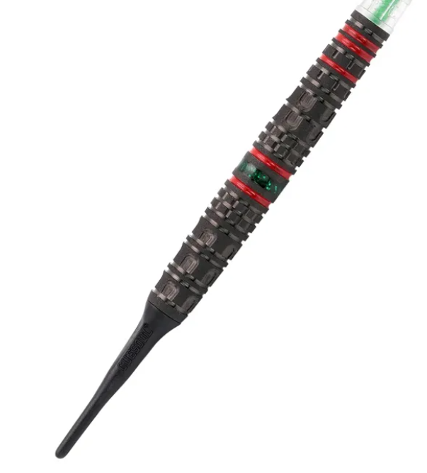 1. CUESOUL Engine Darts V1 19g/21g Soft Tip Dart - Oil Paint Finish with ROST T19 CARBON Flight