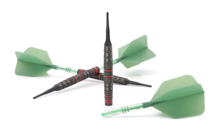 1. CUESOUL Engine Darts V1 19g/21g Soft Tip Dart - Oil Paint Finish with ROST T19 CARBON Flight