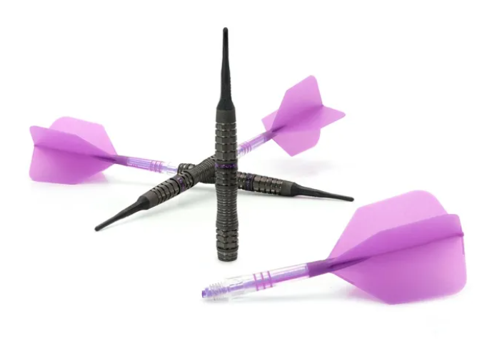 1. CUESOUL Engine Darts V2 18g/20g Soft Tip Dart - Oil Paint Finish with ROST T19 CARBON Flight