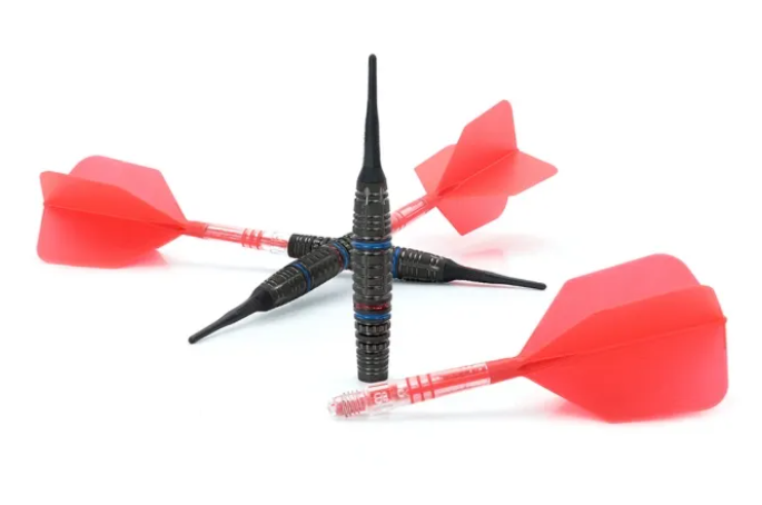 1. CUESOUL Engine Darts V4 19g Soft Tip Dart - Oil Paint Finish with ROST T19 CARBON Flight