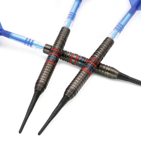 1. CUESOUL Engine Darts V7 19g/21g OTO Steel/Soft Tip Dart - Oil Paint Finish with ROST T19 CARBON Flight