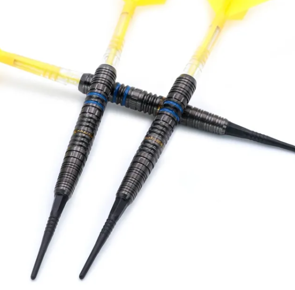 1. CUESOUL Engine Darts V9 18g/20g/22g OTO Steel/Soft Tip Dart - Oil Paint Finish with ROST T19 CARBON Flight