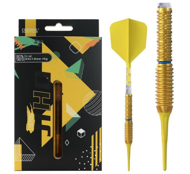 JIHO S3 SOFT TIP 19g/21g with T19 ROST Flight Set