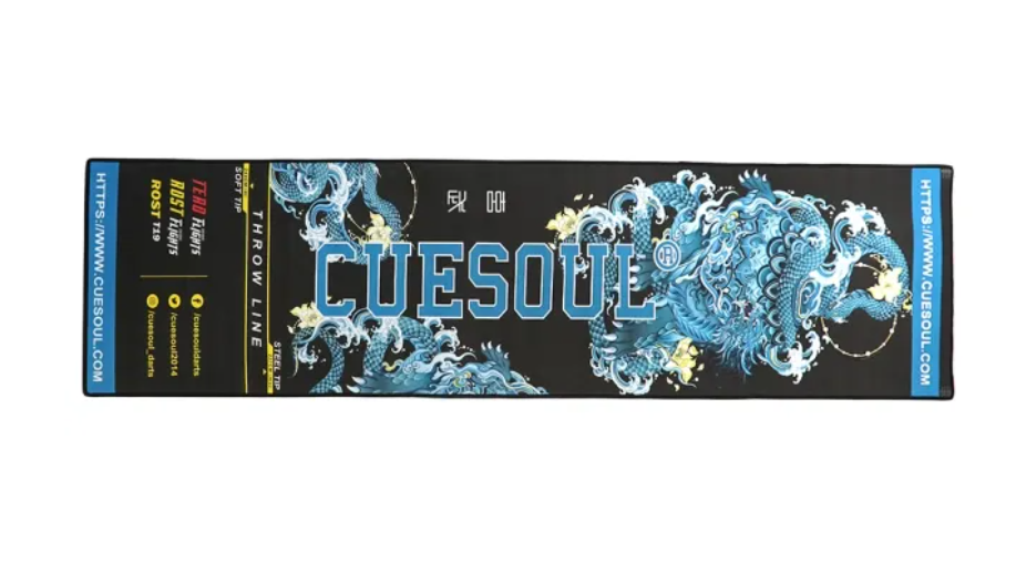 8. CUESOUL 신화적 상징 다트 매트(4개 디자인).