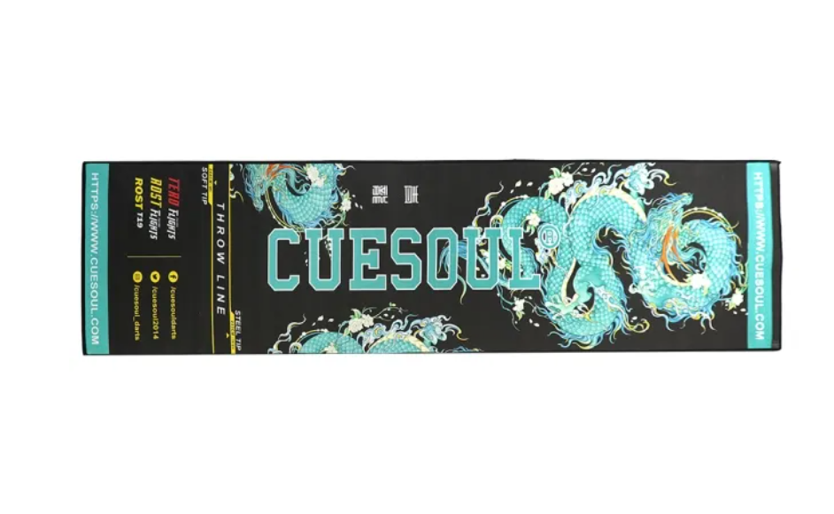8. CUESOUL 신화적 상징 다트 매트(4개 디자인).