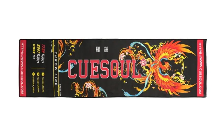 8. CUESOUL 신화적 상징 다트 매트(4개 디자인).