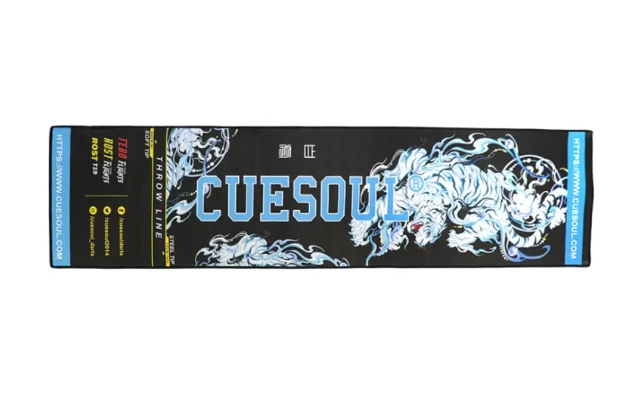 8. CUESOUL 신화적 상징 다트 매트(4개 디자인).