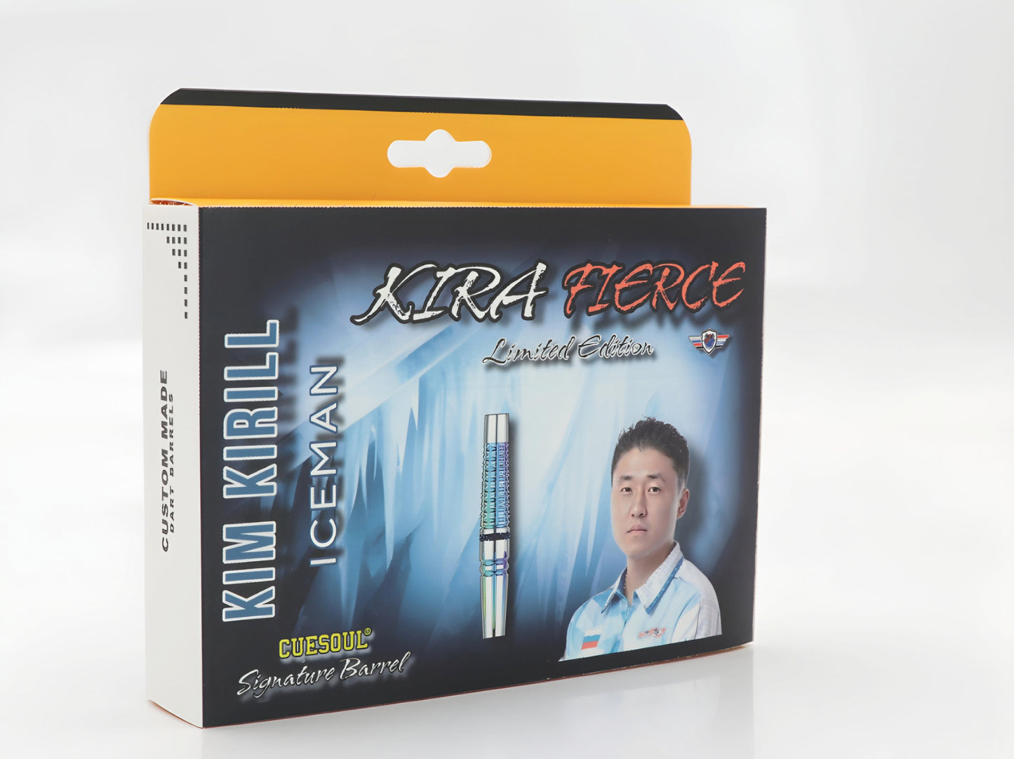 1. CUESOUL KIRA 2.0 Design 19g Soft Tip 90% Tungsten Dart Barrel Set, Front Load