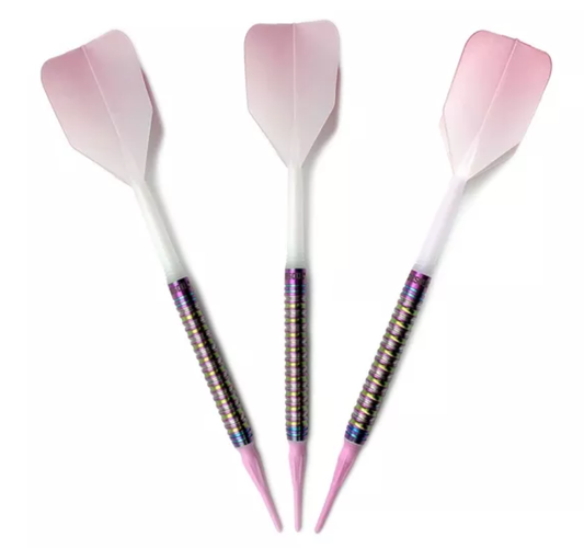 1. CUESOUL 젬스톤 다트 - 3가지 디자인, 19g/20g 소프트 팁 90% 텅스텐 다트 배럴 세트