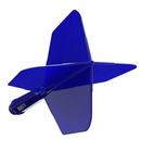 3T. CUESOUL T19 ROST 1-Piece, Block Shaft / Gray Flight, Big Wing Shape, Size M &amp; L