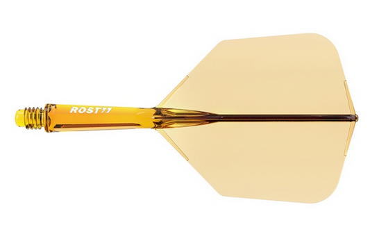 3-77. CUESOUL ROST77 1개, 투명 오렌지, 큰 날개, 사이즈 S-M-L