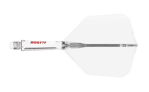 3-77. CUESOUL ROST77 1피스, 투명 클리어 컬러, 빅 윙, 사이즈 S-M-L