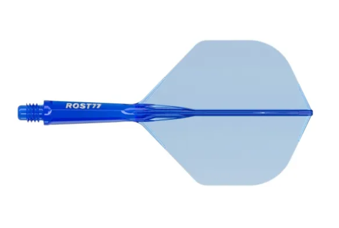 3T. CUESOUL T19 ROST 1-Piece, Block Shaft / Gray Flight, Big Wing Shape, Size M &amp; L