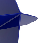 3-77. CUESOUL ROST77 1피스, 블루 솔리드 컬러, 스탠다드, 사이즈 S-M-L