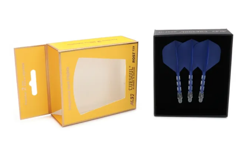3T. CUESOUL T19 ROST 1개, 아이스 샤프트 / 8가지 플라이트 색상 옵션, 스탠더드(S/M/L)