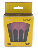 3T. CUESOUL ROST T19 CARBON Core Big Wing Flight Set, Pink (6 Shaft Lengths)